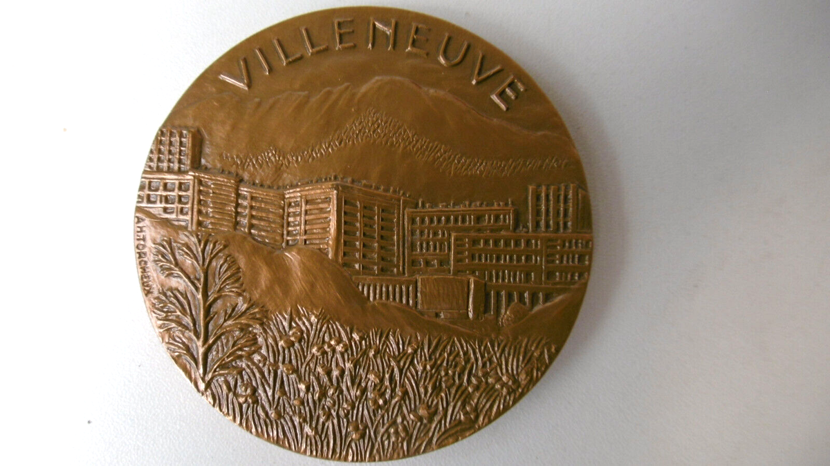 Médaille Ville De Villefranque – Centenaire 2000 – Bronze