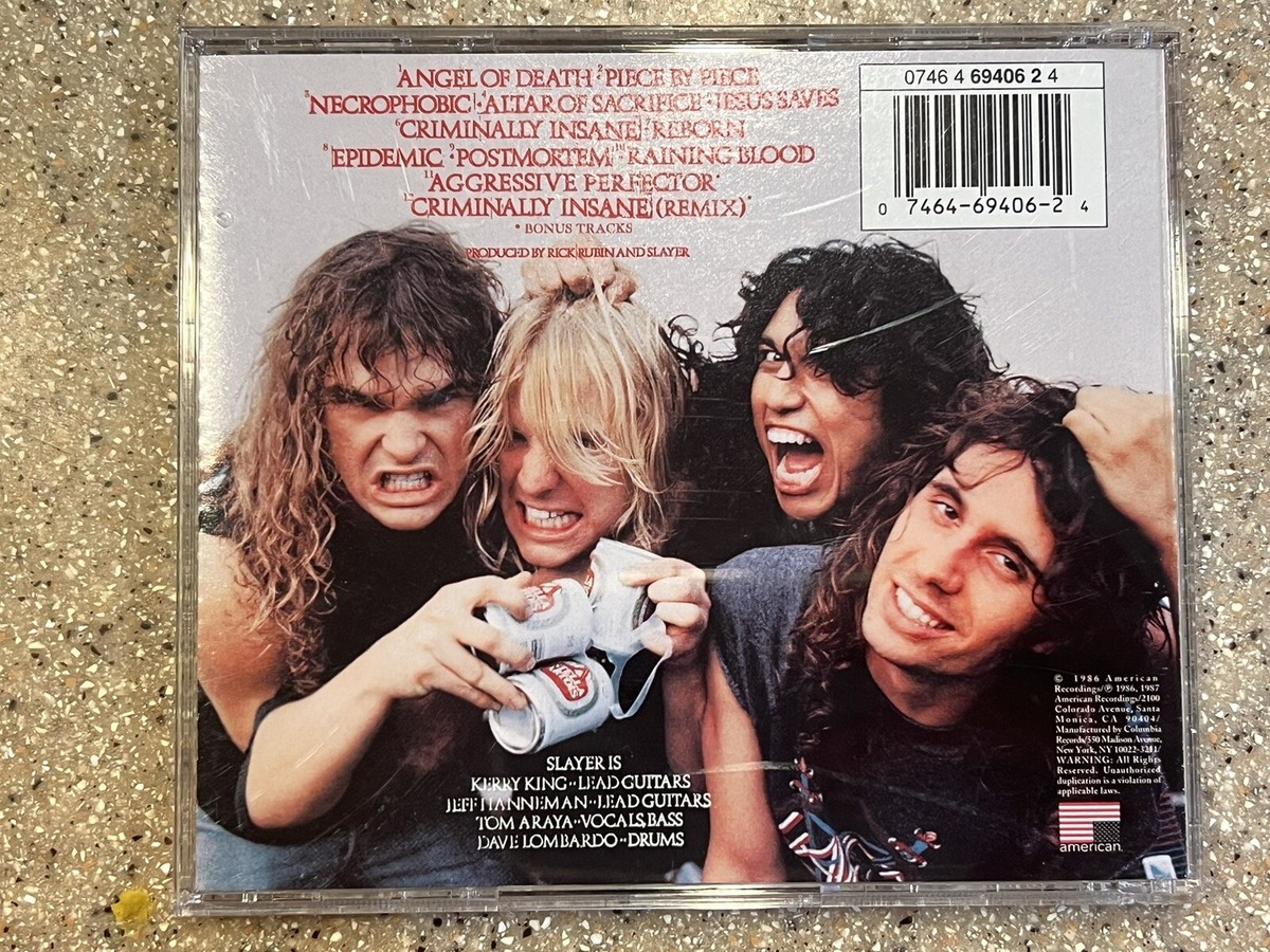 Slayer Reign In Blood Cd 1998 | eBay