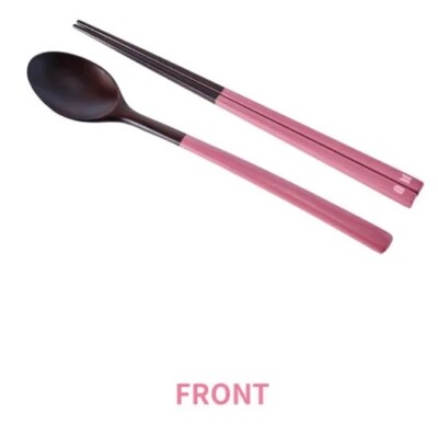 BTS 紅梅 廣州窯 クァンジュヨ KwangJuYo スプーン&箸セット Official BTS X KwangJuYo Spoon and Chopstick Set Korea Exclusive