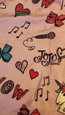 Nickalodeon Jojo Siwa Twin Fitted Sheet Mic Drop