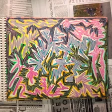 Drawing 11X14" Oil Pastel on Paper