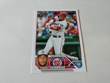 2023 Topps Series 1 Baseball Base #257 YADIEL HERNANDEZ Washington Nationals