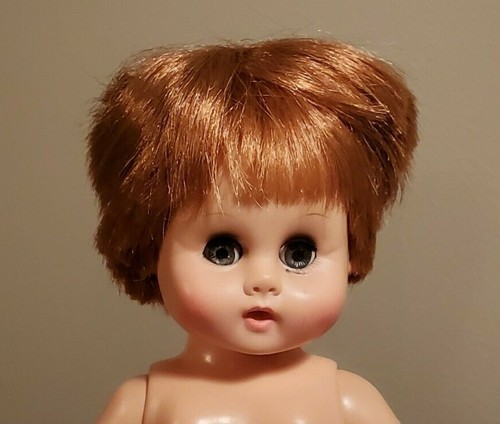 Vintage Vogue Ginny Drink Wet 12" Baby Doll w/ Original Box & Brochure - Picture 6 of 9