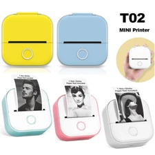 Phomemo Mini Printer - T02 Sticker Study Printer DIY Machine For Phone & Tablet