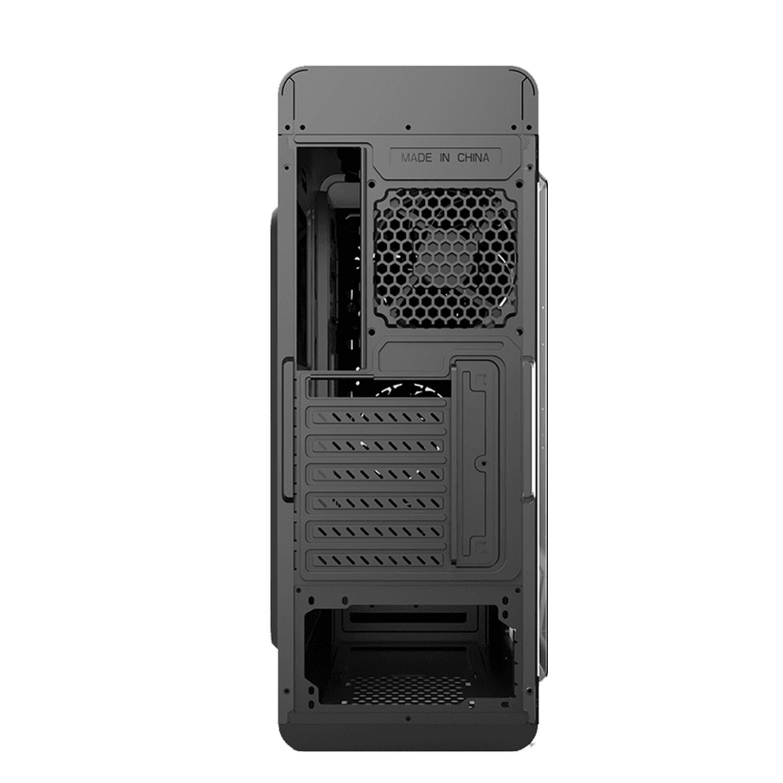 Gaming Tower Case GX Optical ATX/mATX/ITX Computer PC Case 4x RBG fan
