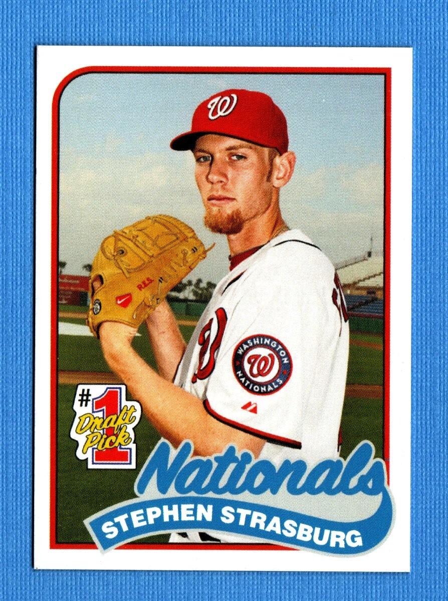 2020 Topps Throwback Thursday #134 Stephen Strasburg Washington Nationals 594