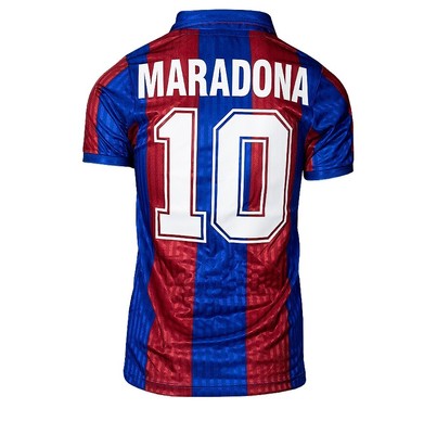 maradona barcelona jersey