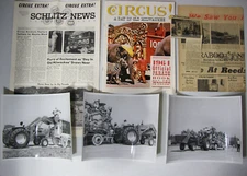 Vintage 1964 Circus Parade Book, MILWAUKEE DAYS, +EXTRAS Photos Clippings ...
