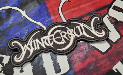 Death Metal Band White Écusson Patch En Fer Brodé Sur Accessoire