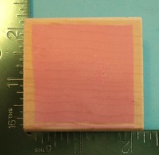 SQUARE LINE PRINT Background / Shadow Rubber Stamp by Hero Arts
