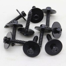 Tornillo roscante de cabeza hexagonal para guardabarros parachoques 10 piezas para Ford N801169-s900, W710763-s901