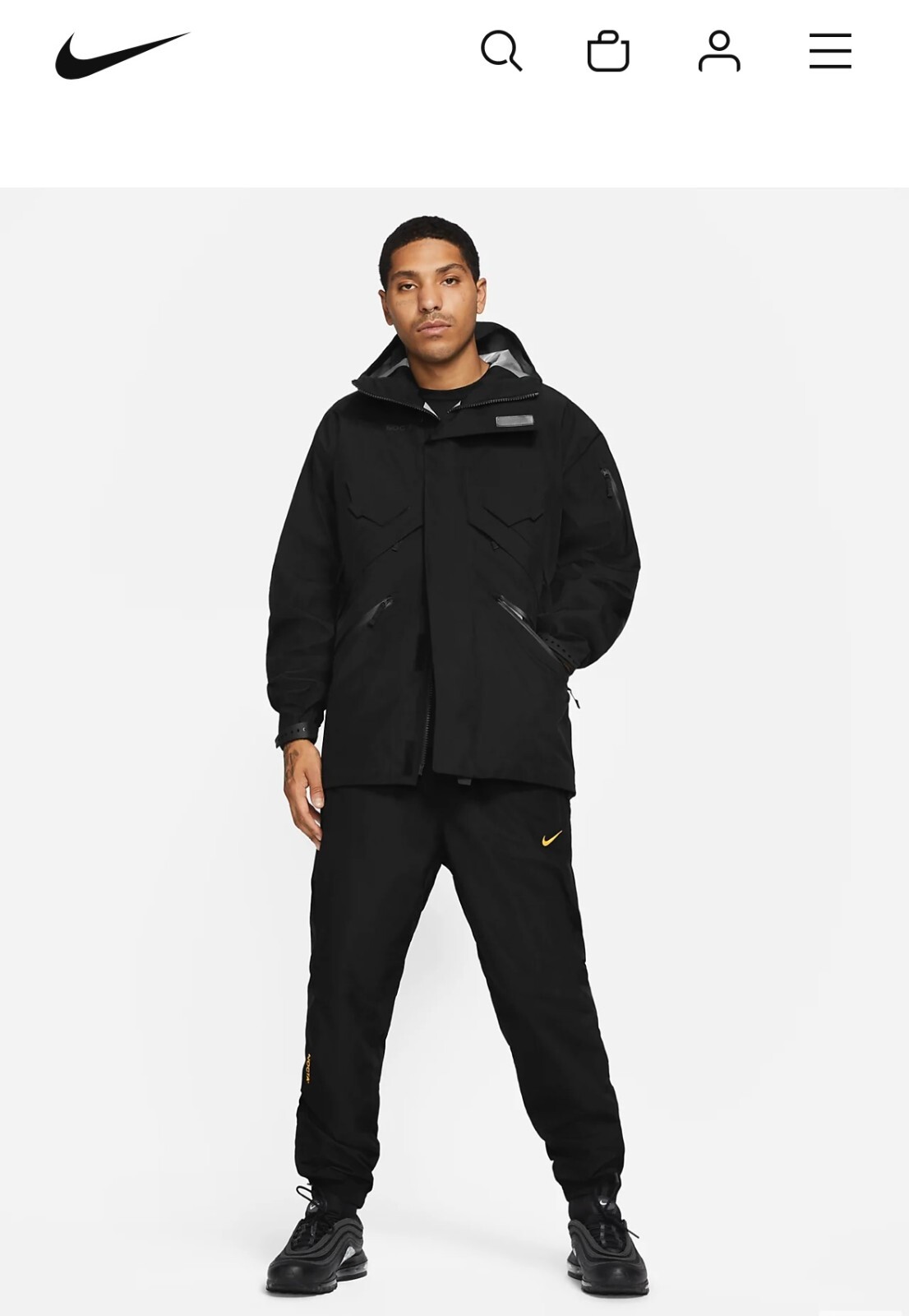 Nike X Nocta Goretex Tech Jacket Rare Drake OVO image 7