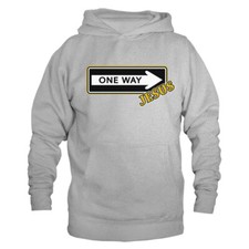 Jesus One Way Christian Religious God Bible Church Jesus Graphic Pullover Hoodie