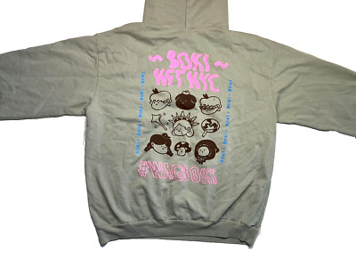 BOKI x NFT NYC Green Heavy Warm #WAGBOKI HOODIE New York City Tech Sweatshirt XL