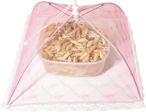 Coprivivande rete anti insetti pieghevole ombrellino retine copri alimenti 30 cm - Foto 12 di 27