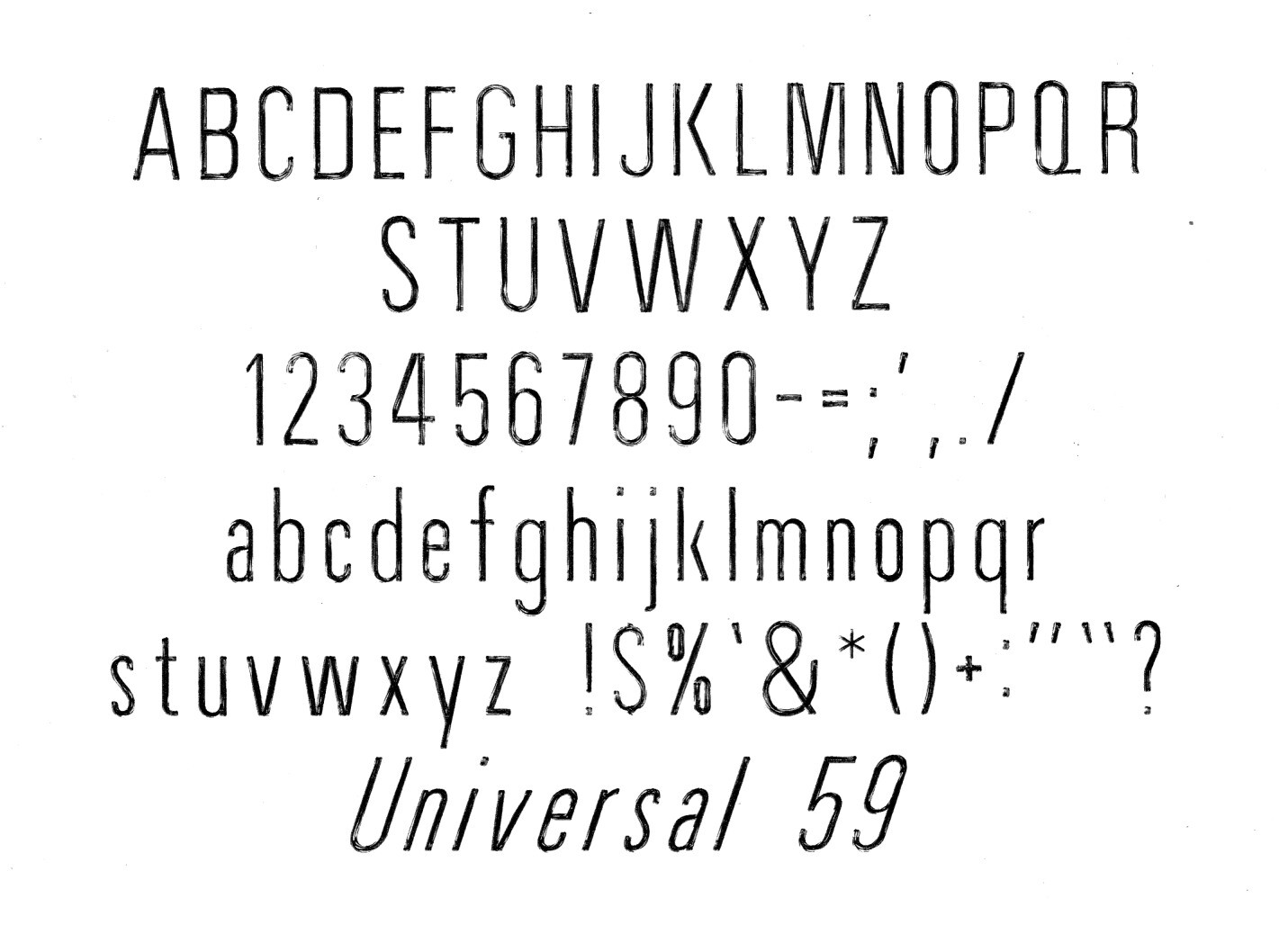 Dahlgren Wizzard Engraving Machine UNIV59 FONT 2 eproms by The