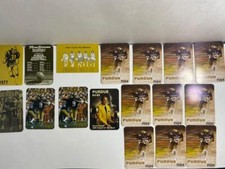 Lot of 17 Purdue University Football & Basketball Schedule 1970s-1980s Keady