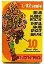 Atlantic Indian Brigade - WWII Infantry - set 2115 - mint-in-box - 60mm scale