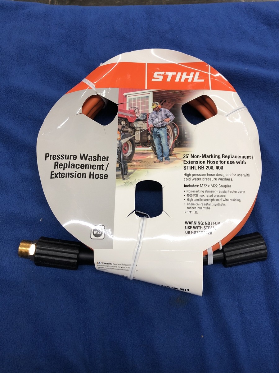 New Genuine Stihl 25' High Pressure Hose Extension 4925-500-0819