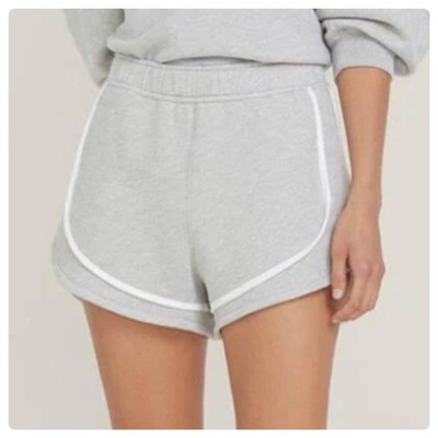 Agolde 80 s High Rise Pieced Track Shorts Size Large NWT