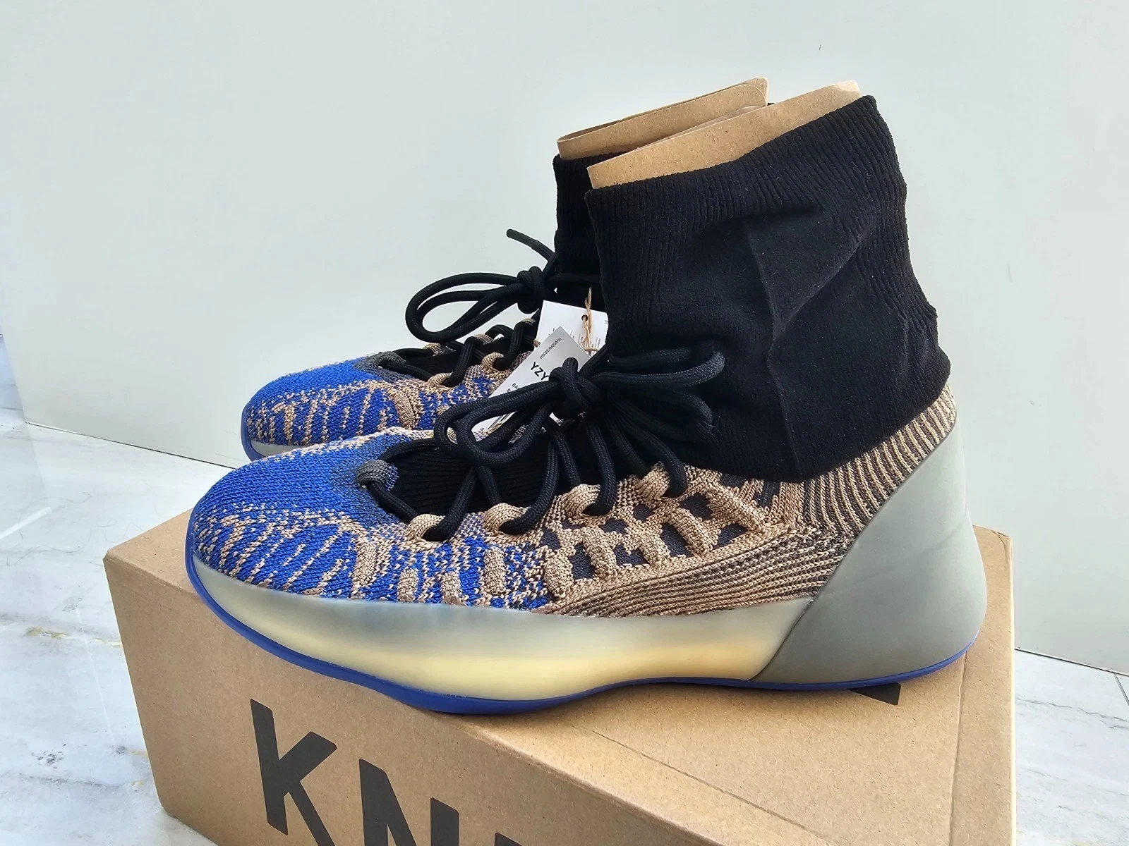 YZY BSKTBL Knit Adidas Yeezy Basketball trainers sneakers size uk 8 eur 42