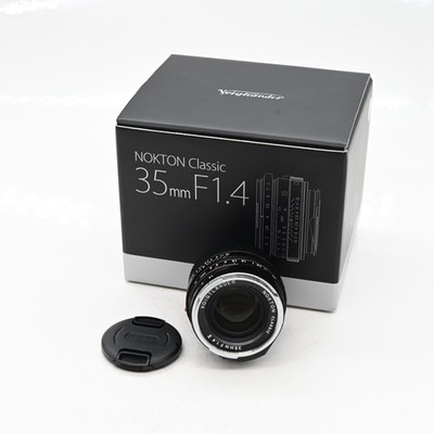 Voigtlander Nokton Classic 35mm f1.4 II Lens Leica M Mount #222