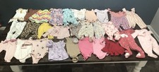 Lot of 25 Baby Girls 3-6 Month Clothing Jackets Pants Dresses Tops