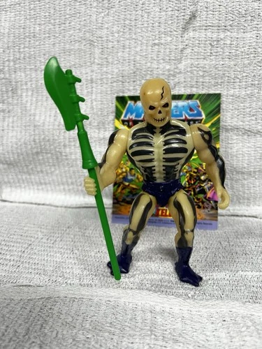 Vintage Scareglow MOTU Masters of the Universe He-Man w/ Comic