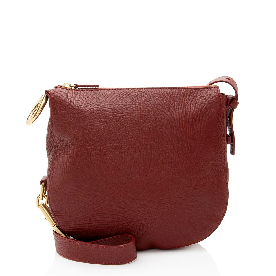 Burberry Leather Knight Small Shoulder Bag