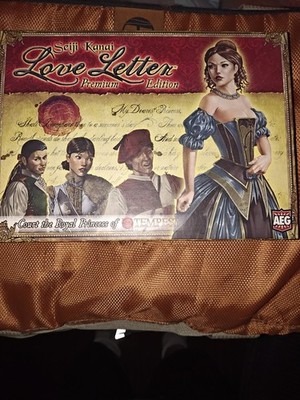Love Letter Premium Edition Seiji Kanai AEG  2016 Board Game Card Game