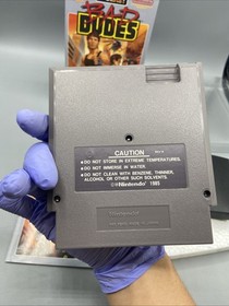Bad Dudes (Nintendo NES) - Complete W/ Inserts - Tested - Authentic