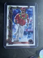 2025 Topps Holiday - Holiday Variation Mike Trout #H50
