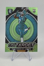 2024 Panini Totally Certified - On Target Brian Thomas Jr. #2 Mirror Neon Green