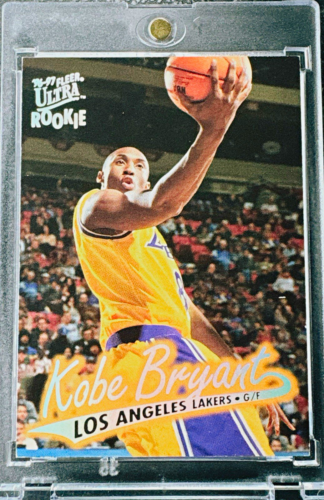 1996-97 Fleer Ultra Kobe Bryant Rookie #52 Los Angeles Lakers NBA Card