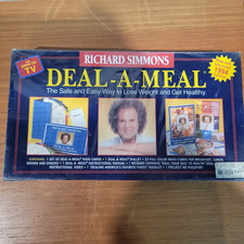 UPC 767712001014 product image for 1994 Richard Simmons Deal-A-Meal Food Diary Kit w/ Manual, Wallet & Food Cards | upcitemdb.com