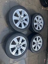 AUDI A6 C6 ALLOY WHEEL SETS OF 4 SIZE 225/50/17 7.5JX17 ET45 4F0601025CB