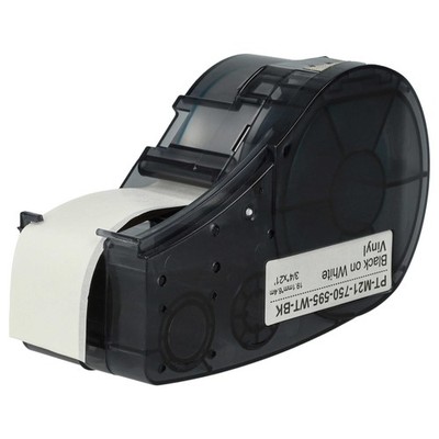 Schriftband für Brady BMP21-LAB IDPAL BMP21 Plus Schwarz/Weiß 19,05mm 6,4m