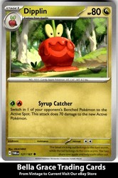Dipplin 127/167 Twilight Masquerade Uncommon Pokemon Card