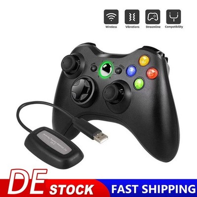 Wireless 2,4GHz Controller Dual-Vibration für Xbox Windows Joystick Gamepad DHL