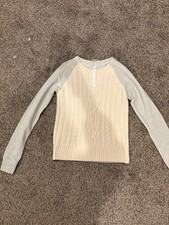 lululemon size 6 womens wool sweater