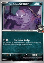 Team Rocket's Grimer 123/182 Destined Rivals