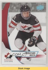 2019 Upper Deck Team Canada Juniors Blue Jamieson Rees #2 READ f4k