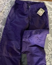 Arctix LARGE 10/12 Snow Pants Purple Reinforced Ski Pants Girls NWT Snowboard