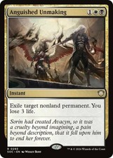 Mint/Near-Mint, English - 1 x MTG Anguished Unmaking Commander: Secrets of Strix