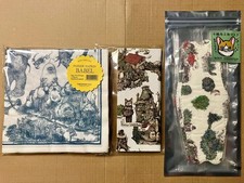 Juego de servilletas/cuaderno/máscaras de papel BABEL Yuko Higuchi Boris Shop sin usar,