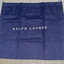Ralph Lauren Kitchen Shop Bag White Logo Navy Approx. 49Cm 43Cm Limited Edition