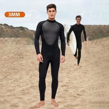 3mm Men Wetsuit Neoprene Surfing Scuba Diving Snorkeling Swimming Body Suit New