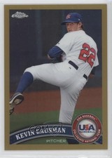 2011 Topps Chrome Gold Refractor 41/50 Kevin Gausman #USABB7 0b0