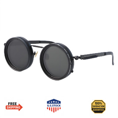 OUANGANC Adjustable Tint Sunglasses, 9 Gears Adjustable, Men's Sunglasses, UV Pr