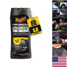 Ultimate Black Plastic Restorer 12oz - Revitalize, Protect Shine Your Trim